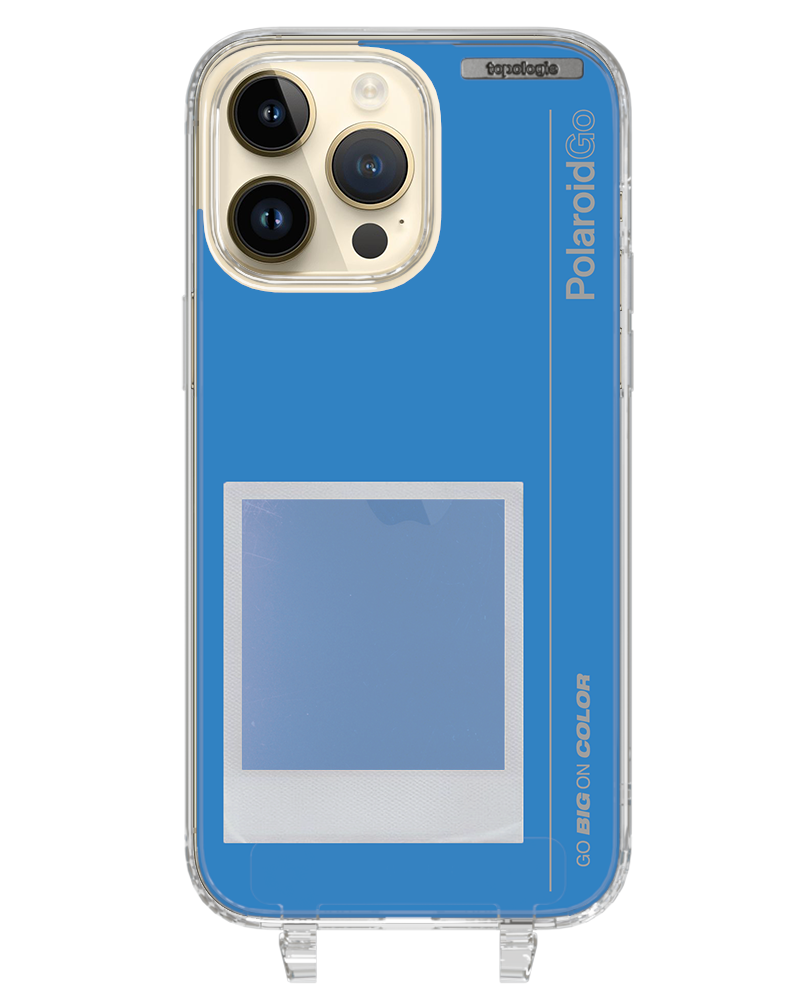 Polaroid x Topologie Bump Phone Case / Clear / Filter Azure