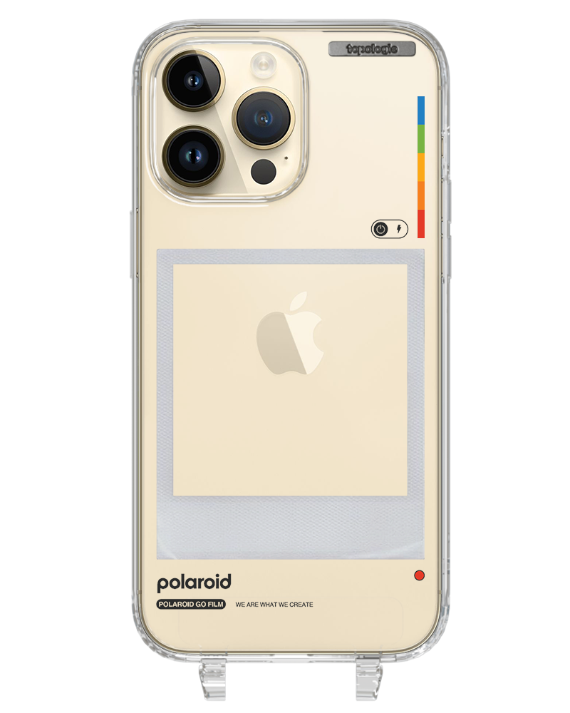 Polaroid x Topologie Bump Phone Case / Clear / Frame Clear