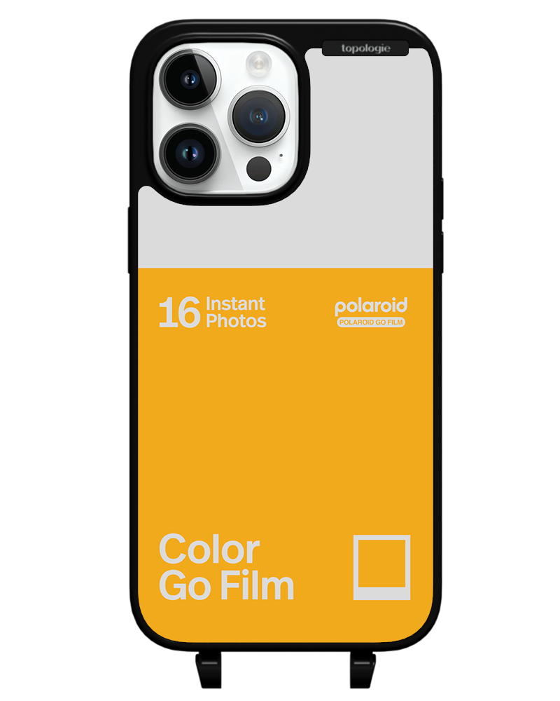 Polaroid x Topologie Bump Phone Case / Matte Black / Color Go Film Sunset
