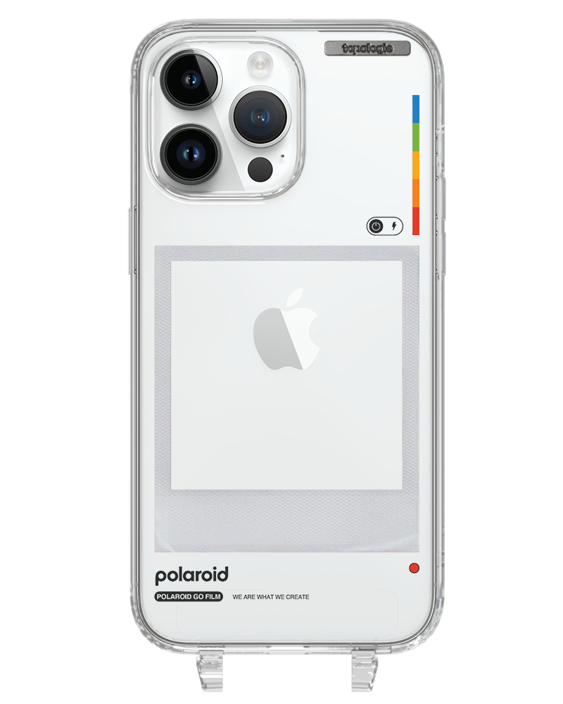 Polaroid x Topologie Bump Phone Case / Clear / Frame Clear
