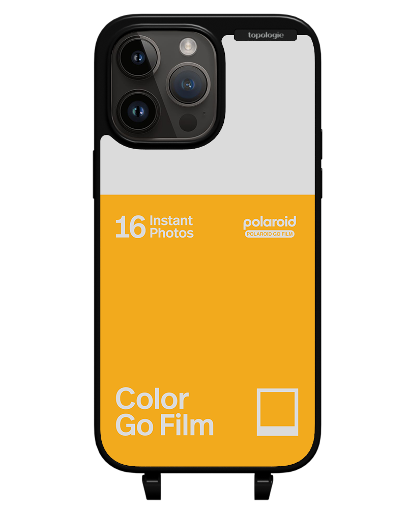 Polaroid x Topologie Bump Phone Case / Matte Black / Color Go Film Sunset