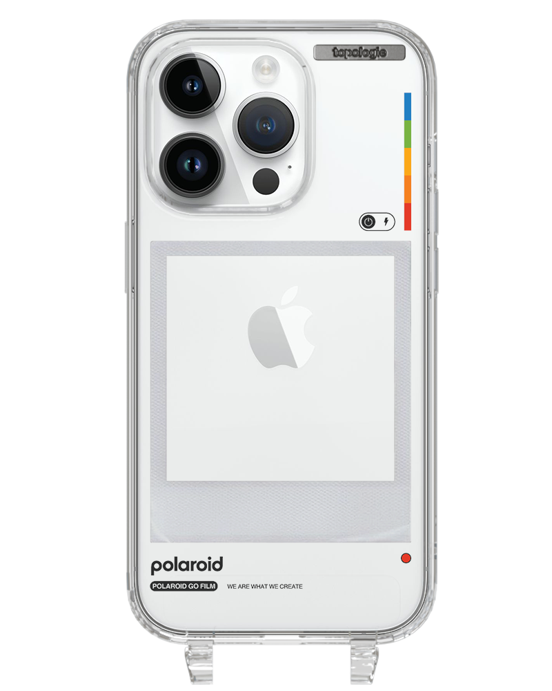 Polaroid x Topologie Bump Phone Case / Clear / Frame Clear
