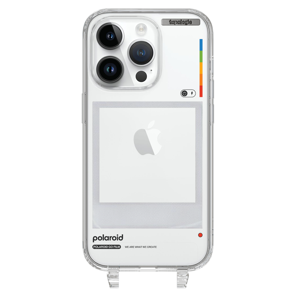 Polaroid x Topologie Bump Phone Case / Clear / Frame Clear