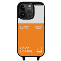 Polaroid x Topologie Bump Phone Case / Matte Black / Color Go Film Tangerine