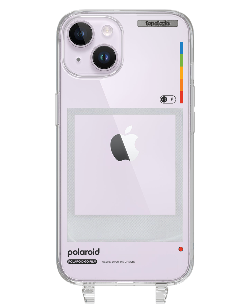 Polaroid x Topologie Bump Phone Case / Clear / Frame Clear
