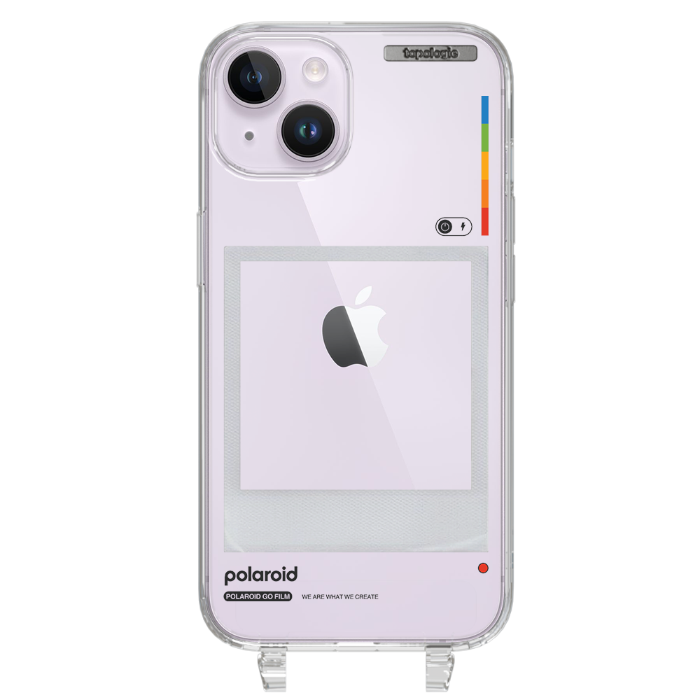 Polaroid x Topologie Bump Phone Case / Clear / Frame Clear