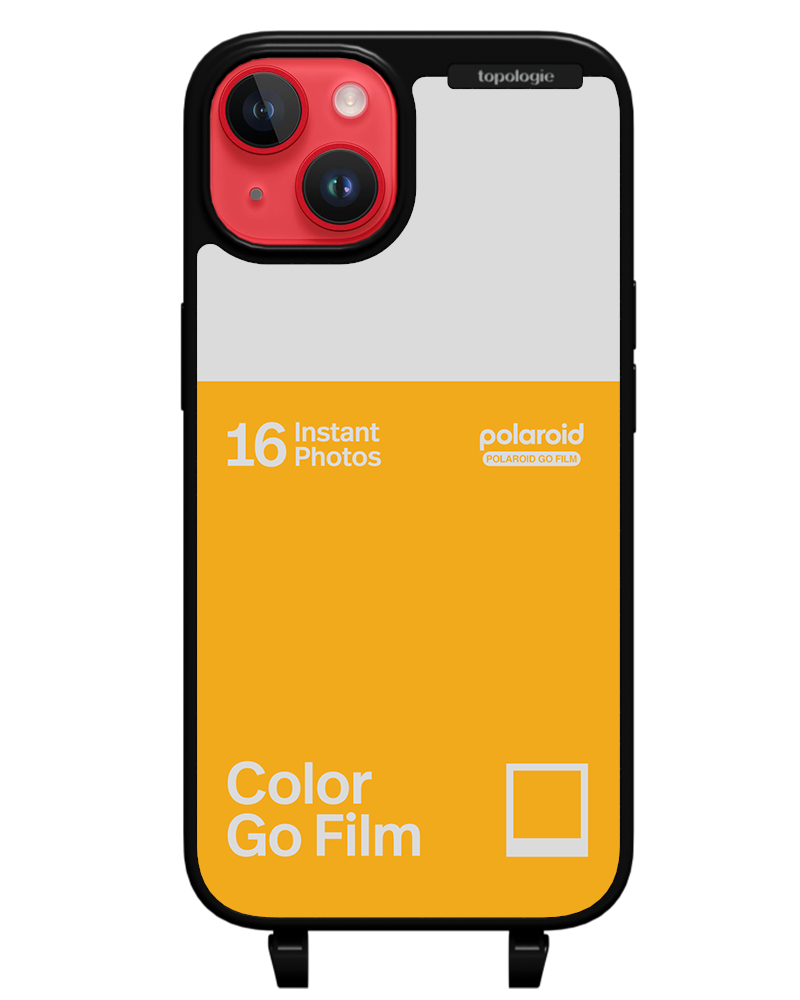 Polaroid x Topologie Bump Phone Case / Matte Black / Color Go Film Sunset