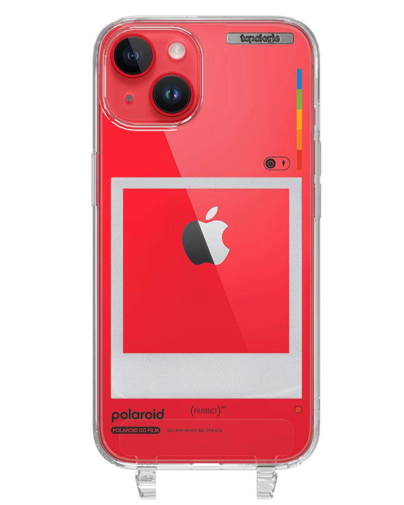 Polaroid x Topologie Bump Phone Case / Clear / Frame Clear