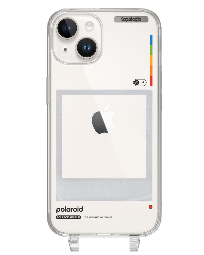 Polaroid x Topologie Bump Phone Case / Clear / Frame Clear