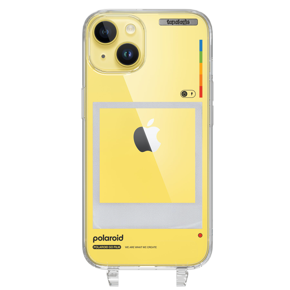 Polaroid x Topologie Bump Phone Case / Clear / Frame Clear