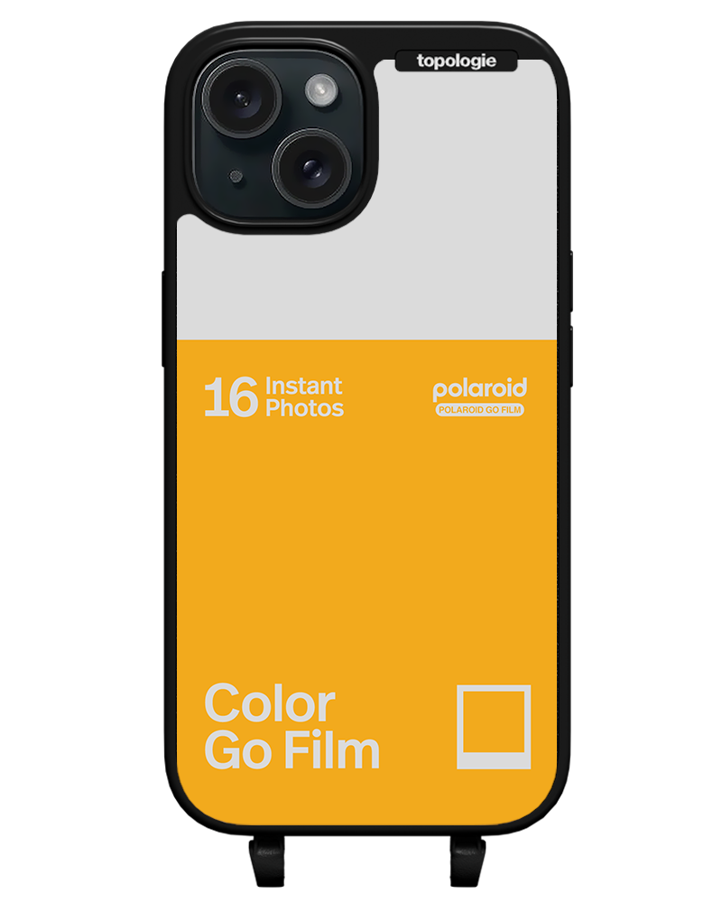Polaroid x Topologie Bump Phone Case / Matte Black / Color Go Film Sunset