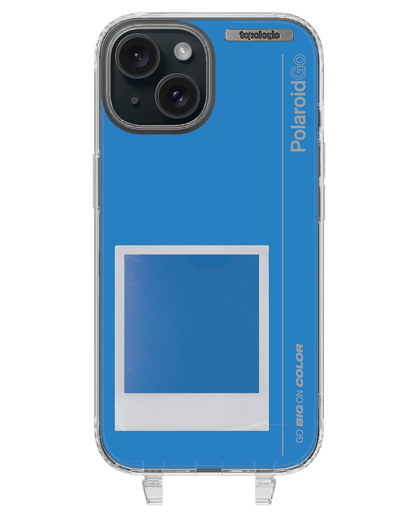 Polaroid x Topologie Bump Phone Case / Clear / Filter Azure