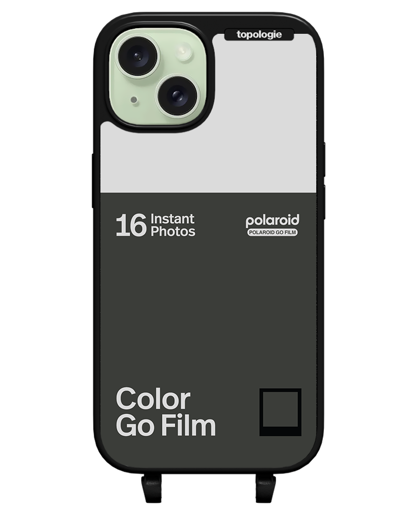 Polaroid x Topologie Bump Phone Case / Matte Black / Color Go Film Black