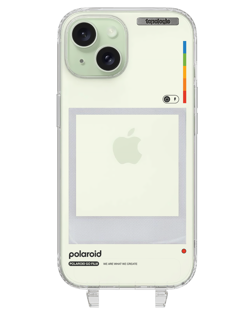 Polaroid x Topologie Bump Phone Case / Clear / Frame Clear