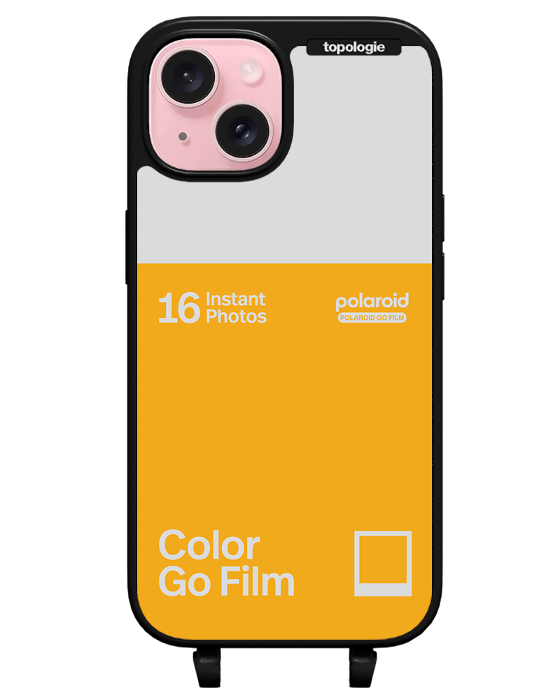 Polaroid x Topologie Bump Phone Case / Matte Black / Color Go Film Sunset