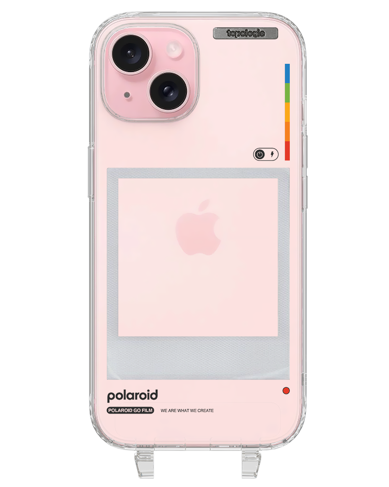 Polaroid x Topologie Bump Phone Case / Clear / Frame Clear