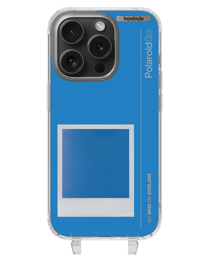 Polaroid x Topologie Bump Phone Case / Clear / Filter Azure