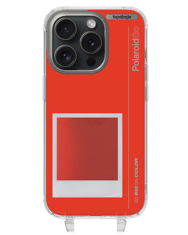 Polaroid x Topologie Bump Phone Case / Clear / Filter Chili