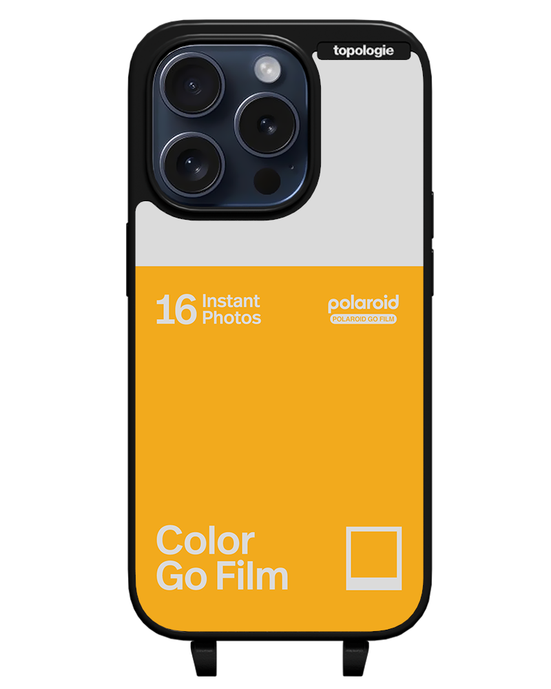 Polaroid x Topologie Bump Phone Case / Matte Black / Color Go Film Sunset