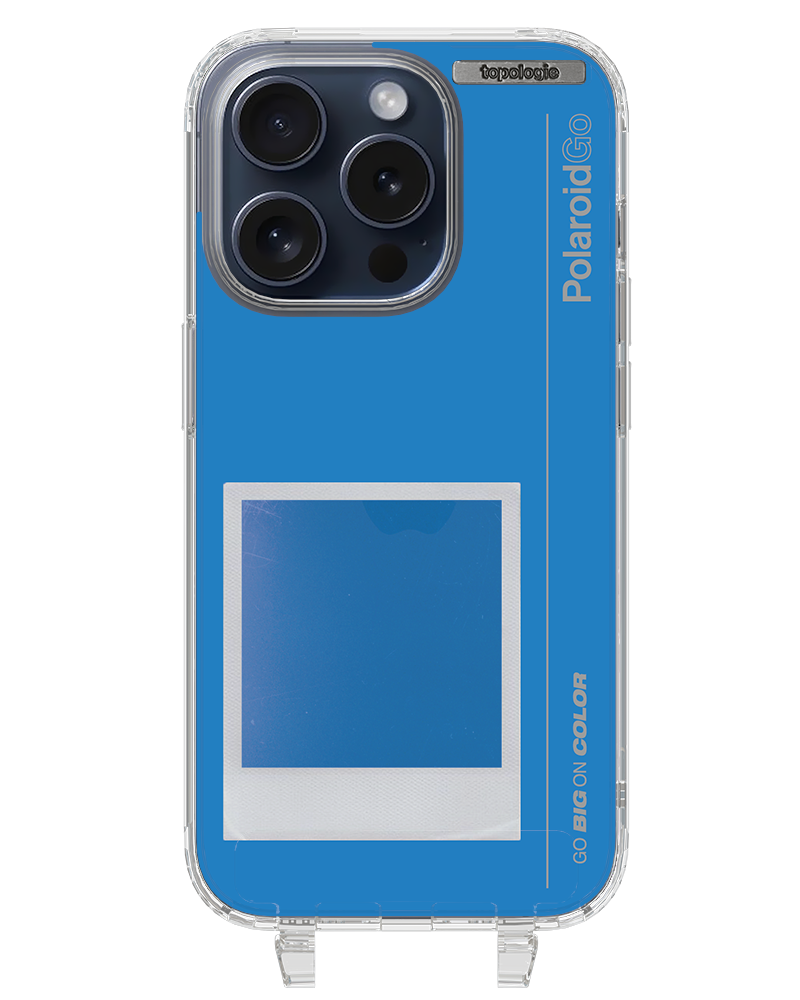 Polaroid x Topologie Bump Phone Case / Clear / Filter Azure