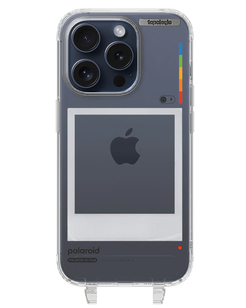 Polaroid x Topologie Bump Phone Case / Clear / Frame Clear