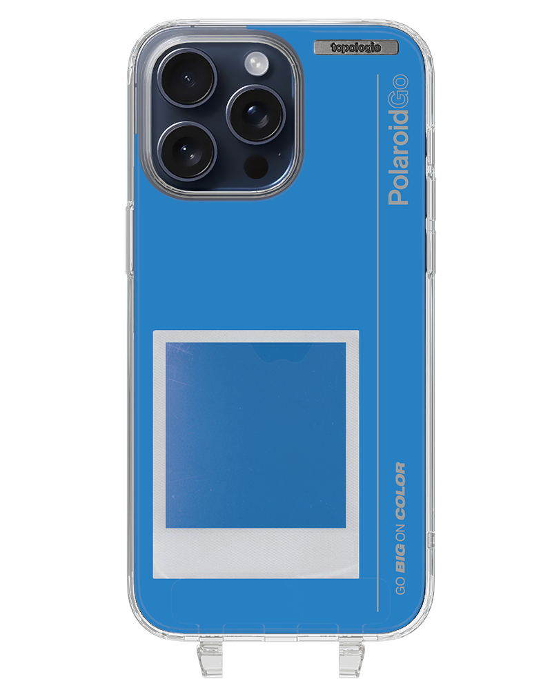 Polaroid x Topologie Bump Phone Case / Clear / Filter Azure