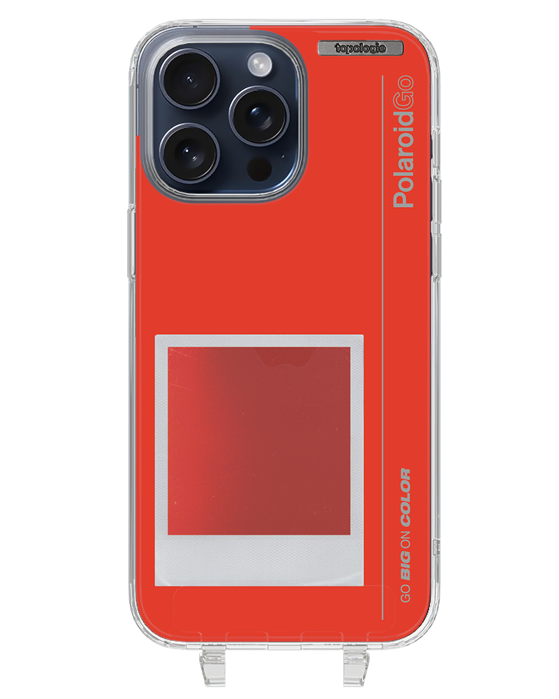 Polaroid x Topologie Bump Phone Case / Clear / Filter Chili