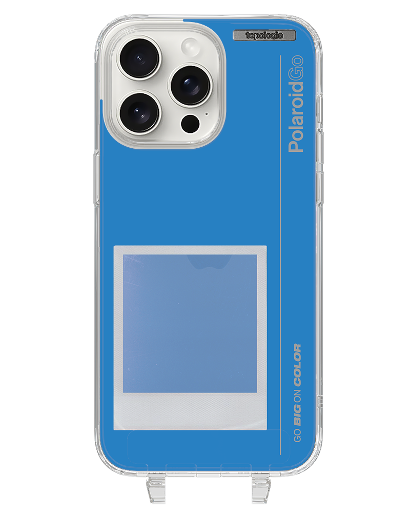 Polaroid x Topologie Bump Phone Case / Clear / Filter Azure