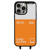 Polaroid x Topologie Bump Phone Case / Matte Black / Color Go Film Tangerine