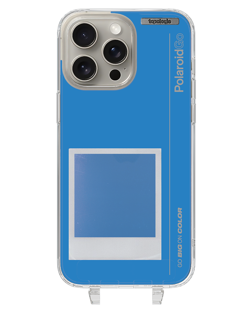 Polaroid x Topologie Bump Phone Case / Clear / Filter Azure