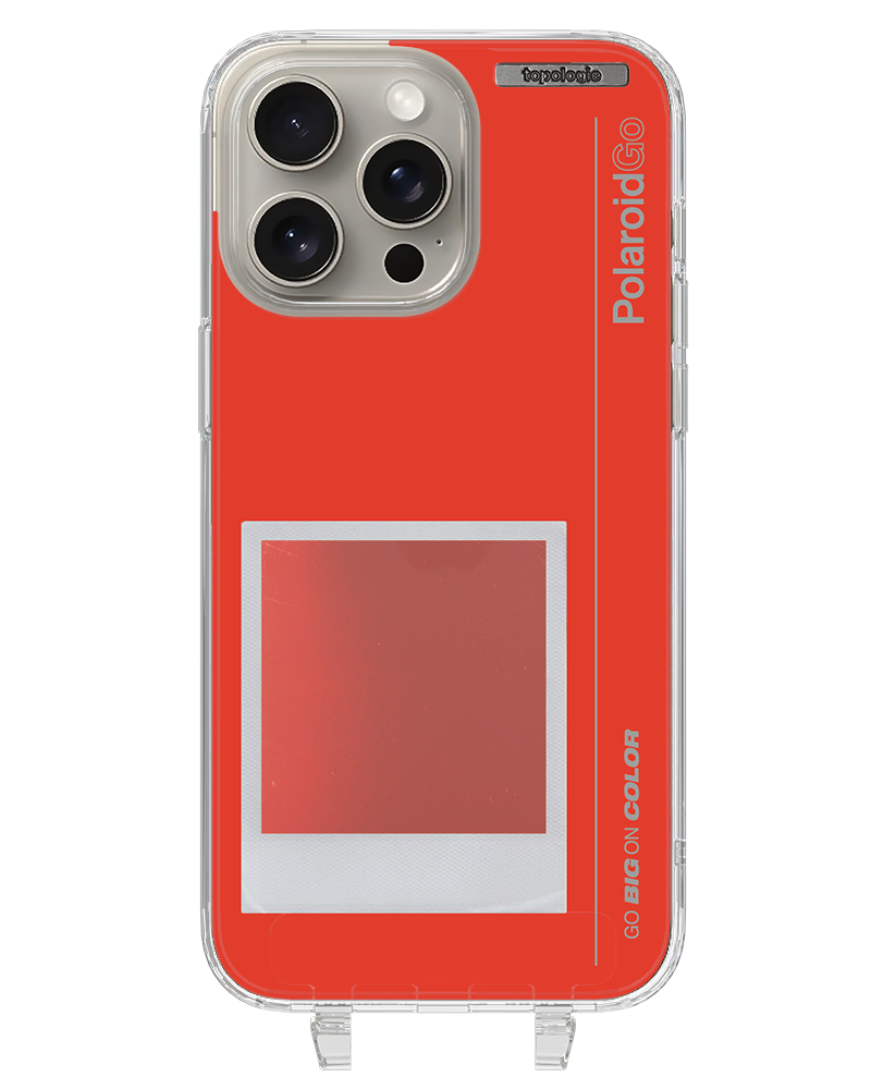Polaroid x Topologie Bump Phone Case / Clear / Filter Chili