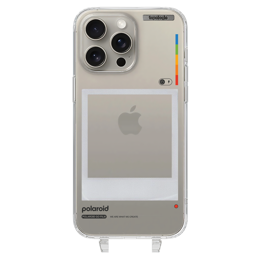 Polaroid x Topologie Bump Phone Case / Clear / Frame Clear