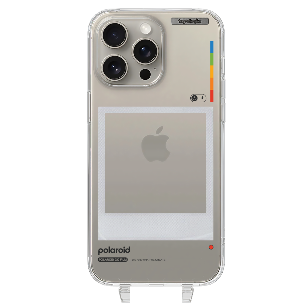 Polaroid x Topologie Bump Phone Case / Clear / Frame Clear