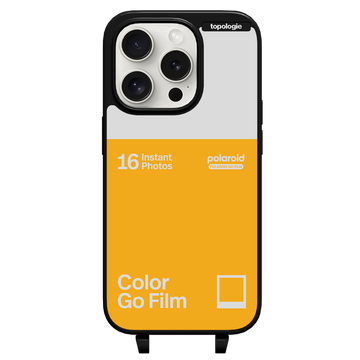 Polaroid x Topologie Bump Phone Case / Matte Black / Color Go Film Sunset