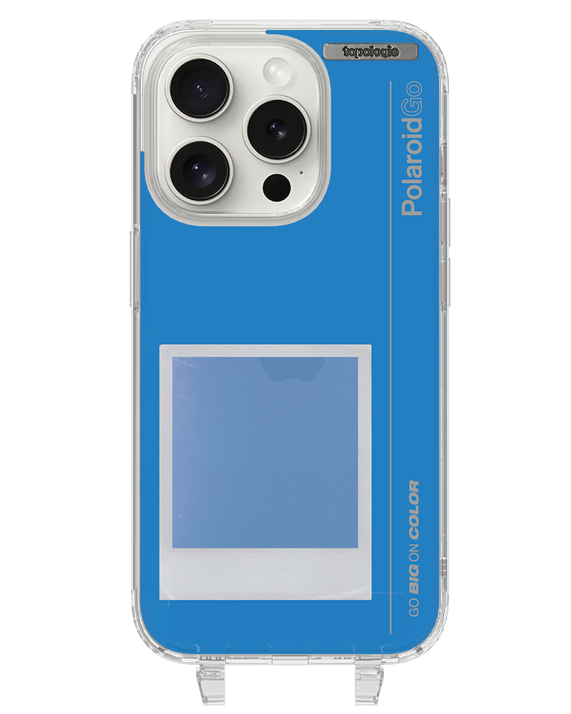 Polaroid x Topologie Bump Phone Case / Clear / Filter Azure