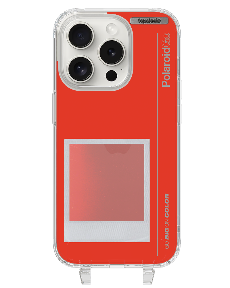 Polaroid x Topologie Bump Phone Case / Clear / Filter Chili