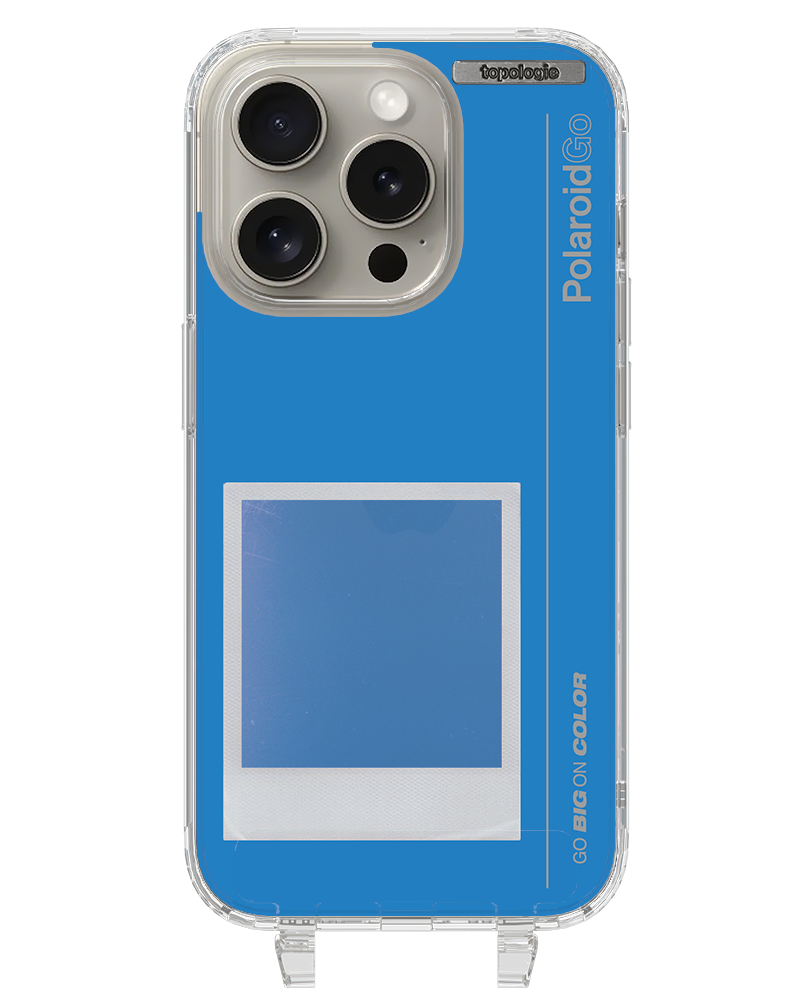 Polaroid x Topologie Bump Phone Case / Clear / Filter Azure