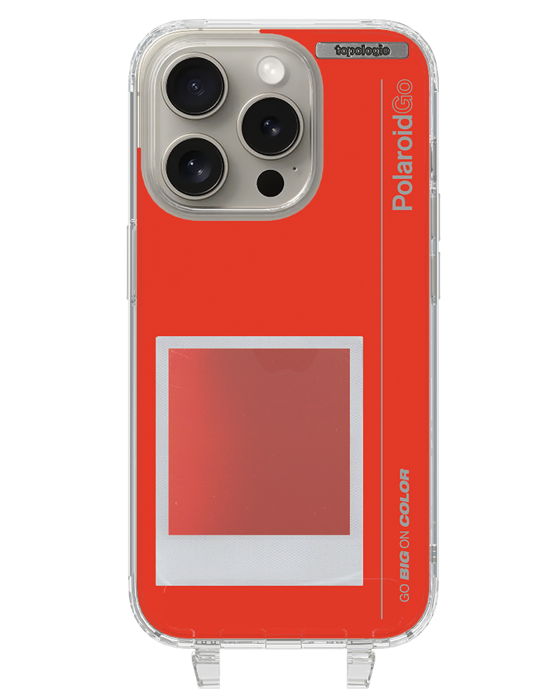 Polaroid x Topologie Bump Phone Case / Clear / Filter Chili