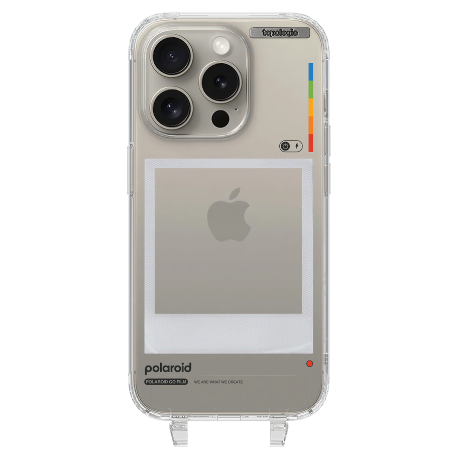 Polaroid x Topologie Bump Phone Case / Clear / Frame Clear