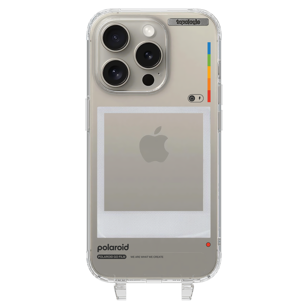 Polaroid x Topologie Bump Phone Case / Clear / Frame Clear
