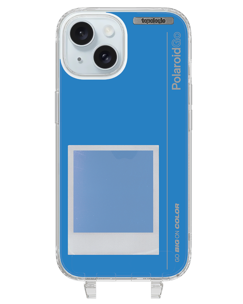 Polaroid x Topologie Bump Phone Case / Clear / Filter Azure