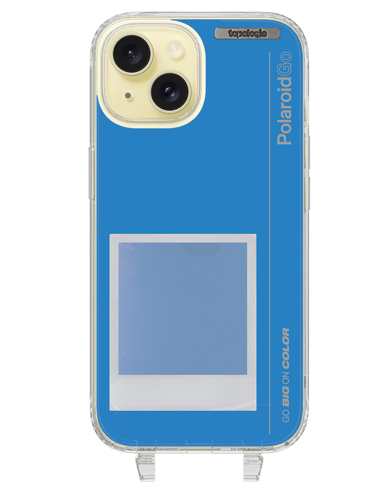 Polaroid x Topologie Bump Phone Case / Clear / Filter Azure