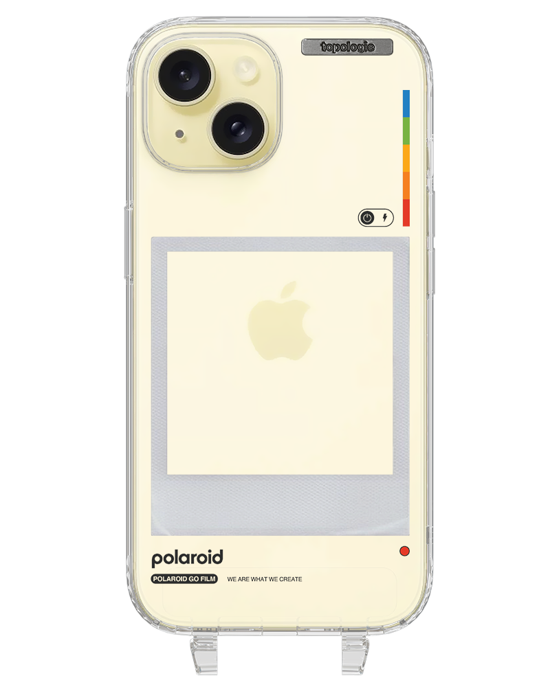 Polaroid x Topologie Bump Phone Case / Clear / Frame Clear