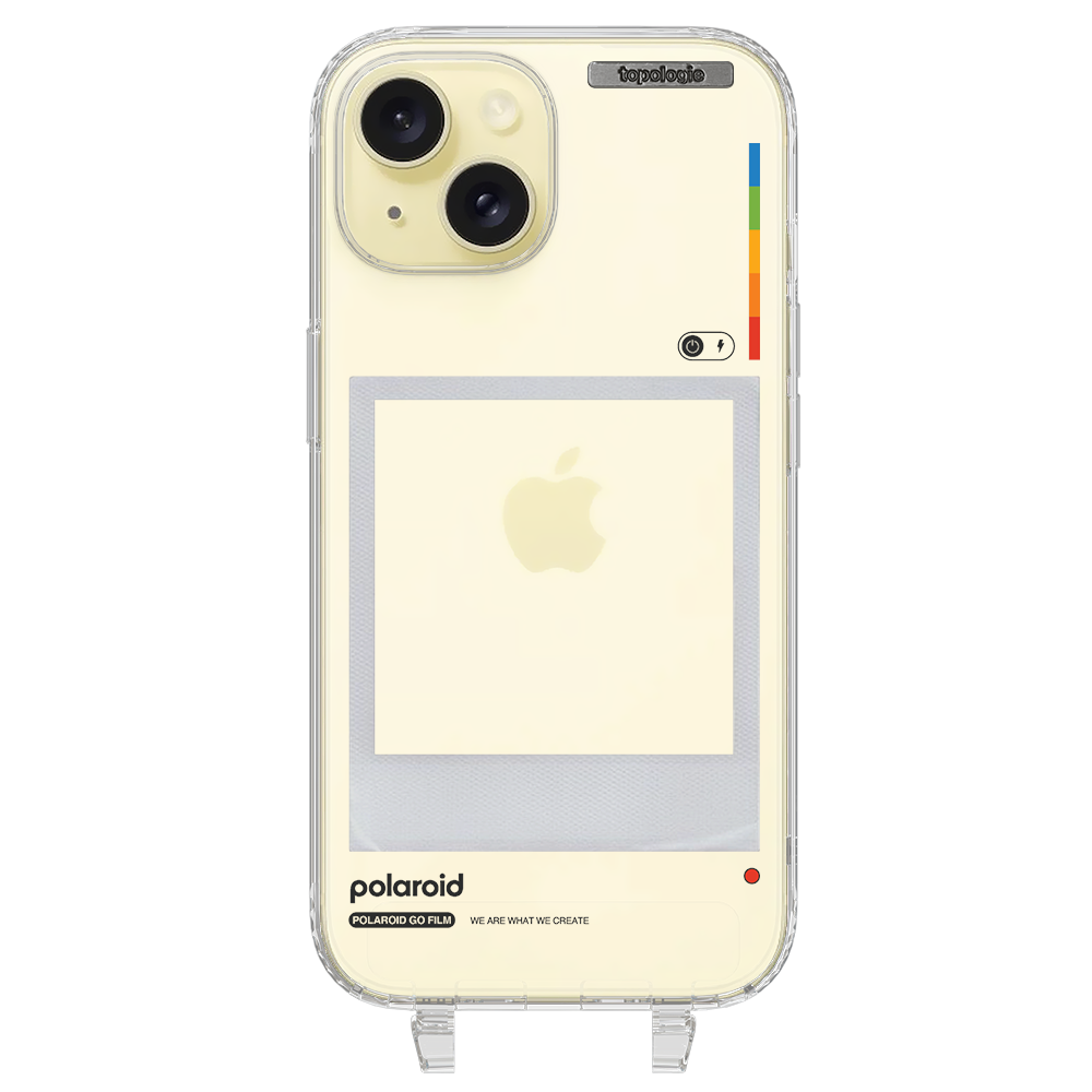 Polaroid x Topologie Bump Phone Case / Clear / Frame Clear
