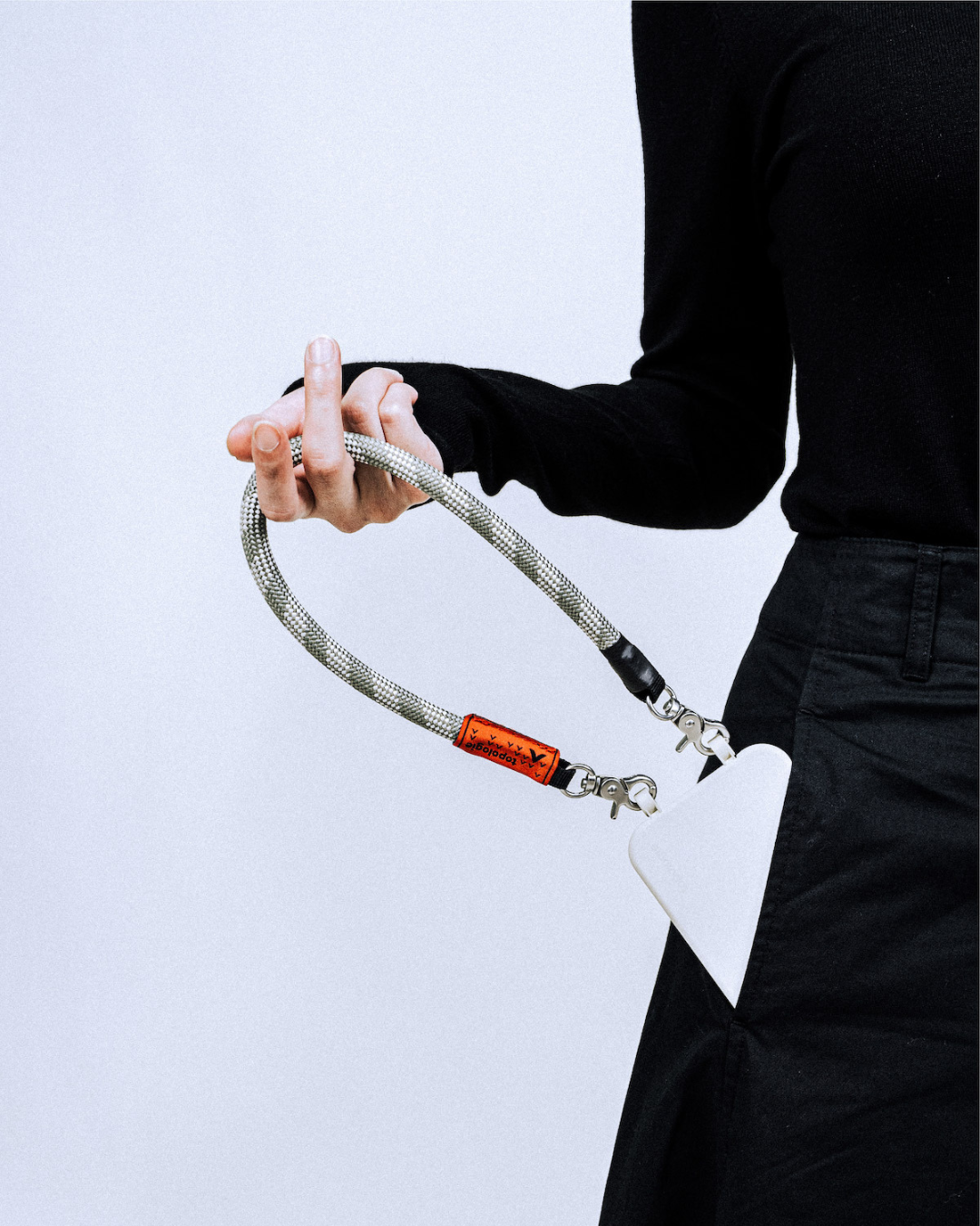 Phone Strap Adapter / 10mm Wrist Strap / Oxide Helix