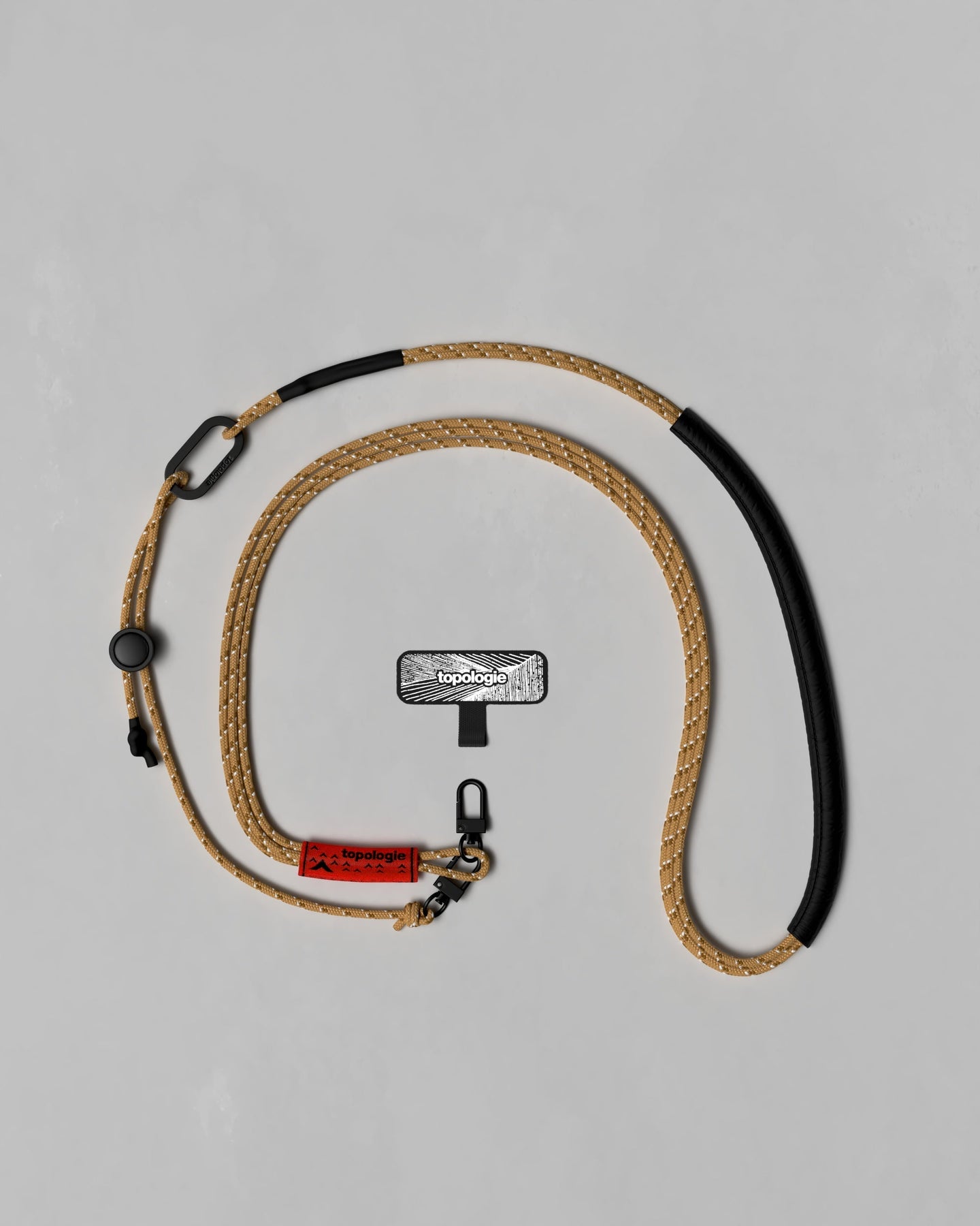 Phone Strap Adapter / 3.0mm Tricord / Khaki Patterned