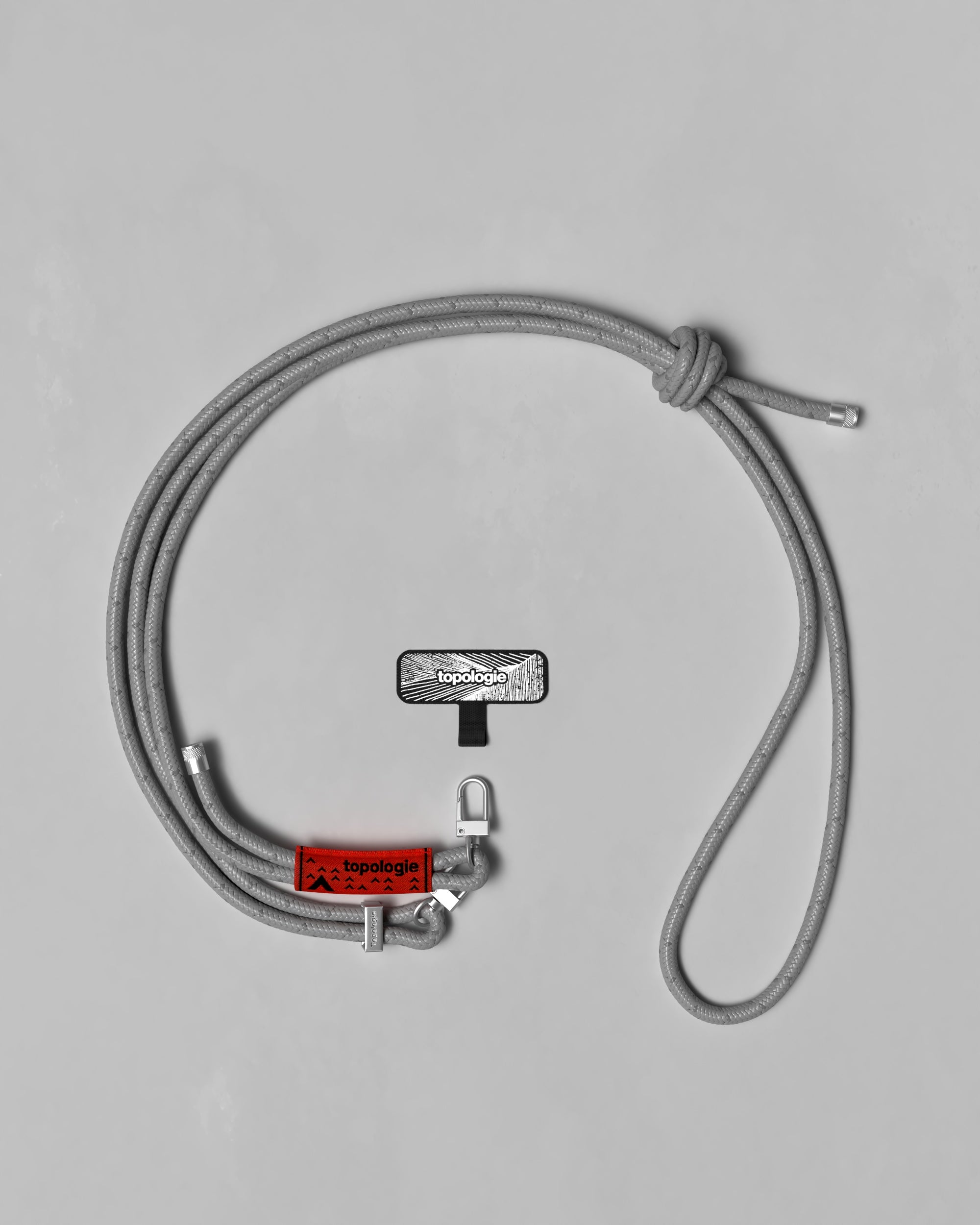 Phone Strap Adapter / 6.0mm Rope / Slate Reflective