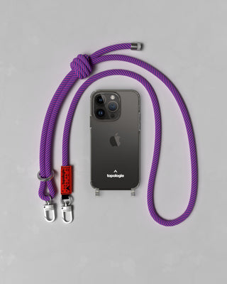 Verdon Phone Case / Clear / 8.0mm Rope / Candy Helix