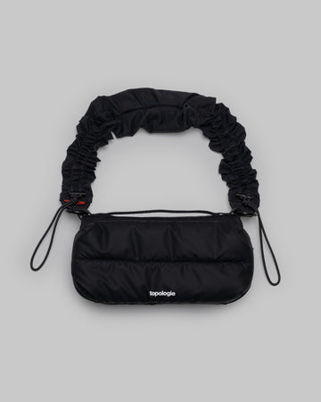 Bottle Sacoche Medium / Black / Puffer / Scrunchie Pocket Wrist / Black