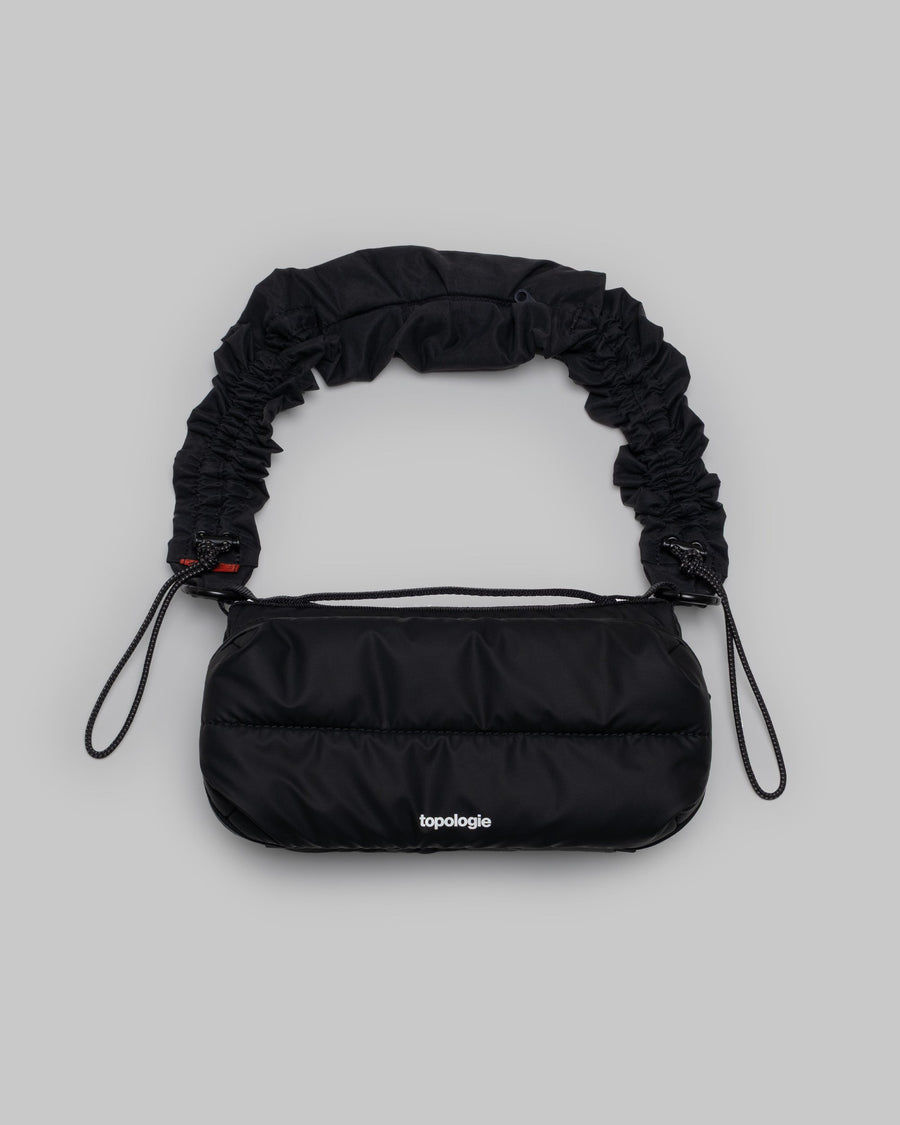 Bottle Sacoche Medium / Black / Puffer / Scrunchie Pocket Wrist / Black